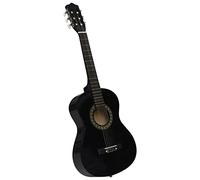 Home & Garden-Guitarra clásica para principiantes y niños, color negro, 1/2 34 pulgadas, elección de mobiliario