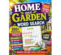 Home & Garden Word Search Book for Adults and Seniors: Bold and Easy Edition: Large Print Puzzles Featuring Gardening, Home Décor, DIY Projects, Landscaping & Outdoor Living