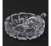 HOME GENIE Kristallschildkröte Schildkröte mit Teller für Feng Shui und Vastu | Glücksbringer für Zuhause, Büro, Hotel | Fengshui Vastu-Set für viel Glück â€“ 1 Stück