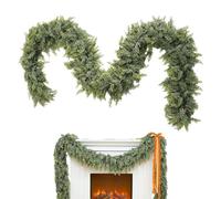 Home Greenery - Escaleras en espiral mesas de comedor, guirnaldas verdes | Escaleras - Mesas de comedor, decoración de vacaciones vides falsas para paredes, salón, boda interior, tienda, fácil