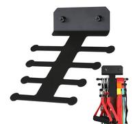 Home Gym Accessories Rack - Almacenamiento de múltiples usos, Organizador de peces de pared | Fuerte resistencia Band Hanger for Belts Chains Tools with Slim Wall Mount Fixture y Durable Equipment
