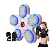 Home Gym Boxing Equipment, Wireless Boxing Punching Machine, Boxing Ejercise Equipment, Interactive Punching Trainer, Space-Saving Boxing Machine, Boxing Machine for Fitness, Adjustable Punching Train
