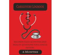 Home health aid handy dandy notebook: Covers one patient for 6 months. Perfect for home health aids, nurses and more. 8.5 x 11 for easy to read content