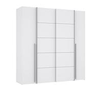 Home Heavenly® - Armario ropero, Armario de 200 cm, 2 Puertas correderas + 2 batientes Extra almacenaje Aragon.