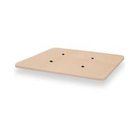Home Heavenly® Base Tapizada en Malla 3D Incluye Válvulas de Transpiración con Sistema Antiruido Sin Patas en Color Beige, 135X190