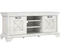 Home Heavenly Mueble tv 150 cm estilo rústico moderno color blanco pino