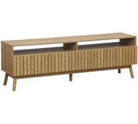 Home Heavenly Mueble tv keade mueble de televisión con listones 150 cm.