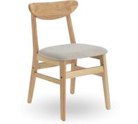 Home Heavenly Pack de 2 sillas comedor silla salón en acabado madera