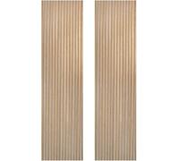 Home Heavenly® - Pack de Paneles acústicos Decorativos. Paneles de Pared de Melamina 2,2 cm. Absorben el Sonido y reducen el Eco (Roble Nordish - Gris 240X60)