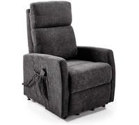 Home Heavenly Sillón relax motorizado levanta personas color gris