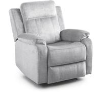 Home Heavenly Sillón relax reclinable con mecanismo palanca en color gris