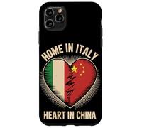 Home in Italy Heart in China Chinese Roots Italian Carcasa para iPhone 11 Pro MAX