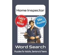 Home Inspector Word Search Puzzle Book: Home Inspector Themed Word Searches with Easy to Read Print | 6x9 inches, 110 pages | 50+ Puzzles