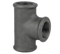 Home Invasion - Tee - Hierro fundido negro - Roscado - 1/2 '' - 15 x 21 mm