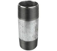 Home Invasion - Tubo de 1 pulgadas, 1/4 - 33 x 42 mm, acero galvanizado, 25 cm (250 mm), roscado