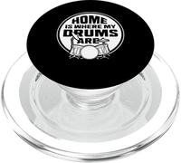 Home is where my drums are - Percusionista PopSockets PopGrip para MagSafe