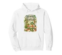 Home is Where my Plants Are Houseplant Mujer Camisa Sudadera con Capucha