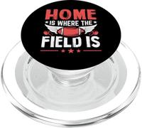 Home Is Where The Field Is - American Football PopSockets PopGrip para MagSafe