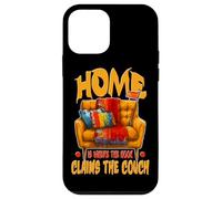 Home IS Where The Hook Claims The Couch Carcasa para iPhone 12 Mini