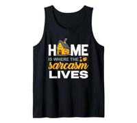 Home IS Where The Sarcasm Lives Camiseta sin Mangas