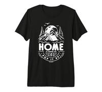 Home Is Where We Pop It Up! Camiseta Premium