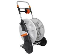 HOME It® Carro de manguera de 50 m para manguera de jardín - Carro de manguera sin manguera para que pueda utilizar su propia manguera de jardín