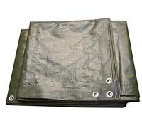 Home It® Lona Doble Capa 2,0 × 3,0 m - 180 g/m² - Lona Impermeable y Resistente de Polietileno - protección Duradera para construcción, jardín, vehículos y Almacenamiento