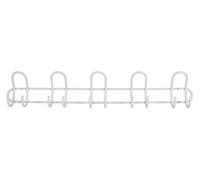 Home>it® - Pomo con 5 perillas, Ø 8 mm x 68,5 x 6,5 x 13 cm, Color Blanco