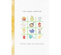 Home Kitchen Memories: Create Something Wonderful Today | 6.5 x 9.5 inches | Ideal for recipe collections, baking journals, grocery planning, or daily notes.