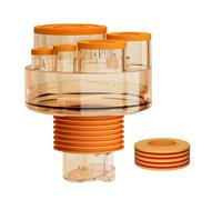 Home Laundry Distribuidor de agua de 3 vías, desviador de agua multifunción PC+goma, configuraciones simples para múltiples fuentes de agua, adaptador de manguera multifunción