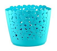 Home Line Papelera Oficina DE PVC Original PVC 26x30.5x15.5CM - Azul