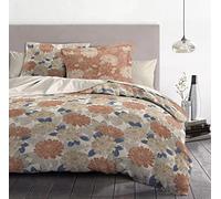 Home Linge Passion | Funda nórdica - 3 Piezas | 100% algodón - 57 Hilos | 2 Persona - 220x240 cm | VENDOMES Taupe