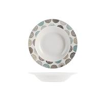 Home Lolly - Juego de 6 platos hondos, porcelana, Ala, 21 cm