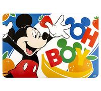 HOME Lulabi Disney Mickey Happytime - Juego de 12 manteles individuales de polipropileno, 45 x 30 cm