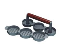 Home made mini burger press