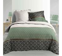 Home Maison Housse de couette 220x240 Belor coton Percale 78 fils