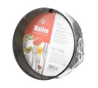 HOME Maitre Molde Mini 1 Fondo Antiadherente, Metal, Negro, 17x16x4 cm