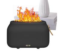 Home Mist Machine - Soft Flame Diffuser | Ultrasonic Cool Vapor Humidifier, Improved Room Comfort Function, Ideal for Hotels Schools Workplace Dorms Daily Travel Use