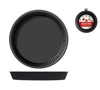 Home - Molde Maitre para Tarta, Antiadherente, 30 cm, Color Antracita