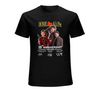 Home Movie Alone 30Th Anniversary Full Cast Signed 1990 Movie Film Christmas Vintage Gift Men Women Tshirt Black XL