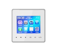 Home New 2.8 Pantalla HD Amplificador de Pared Centro de MúSica Sistema de Sonido TV Tablet Digital Stereo FM ()