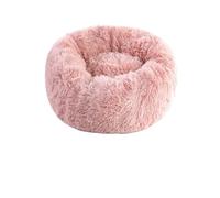 Home - Nido de felpa para mascotas, nido de invierno para gatos, nido de perro, cálido, desmontable y lavable, cama redonda para mascotas, decoración universal de temporada (un color)