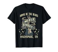 Home Of The Blues Beale Street Memphis - Músico guitarrista Camiseta