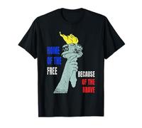 Home Of The Free Because Of The Brave USA Camiseta