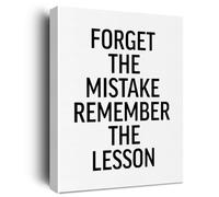 Home Office Motivational Wall Art Encouragement Canvas Print Inspirational Decor Gift for Coworker Friend Family(Framed,16x24inch(40x60cm))