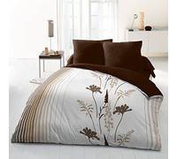 Home Passion 60641 Pack de 3 Ropa de edredón Mae Microfibra, 220 x 240 cm, Multicolor