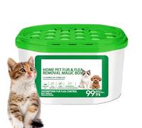 Home Pet Hair Removal Box,15x8x8.5cm Dog Hair And Dust Removal | Versatile Clean Air Refreshing Box | For Dog Owners Travelers Office Dorm Apartment Bedroom Living Room Study Nursery Kitchen Hotel