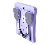 Home Pilates Board - Plataforma de 97 x 41 x 3 cm, equipo de ejercicio de material PP, entrenador de núcleo portátil y plegable | Herramienta de fitness multifuncional para mujeres, fuerza de cuerpo