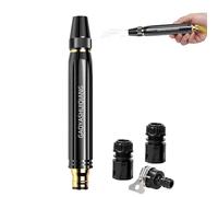 Home - Pistola de agua de alta presión para lavado de autos con boquilla de refuerzo y manguera, boquilla de manguera de jardín multifunción resistente, para jardinería, limpieza de porche y riego de