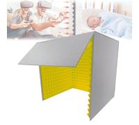 Home Portable Soundproof Booth, Sound Isolation Room, Desktop Soundproof Cover, Prevents Echo, Foldable Removable, For Microphone Recording Equipment Podcasts Singing Gaming and Broadcasting